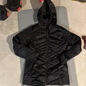 Midi puffer jacket